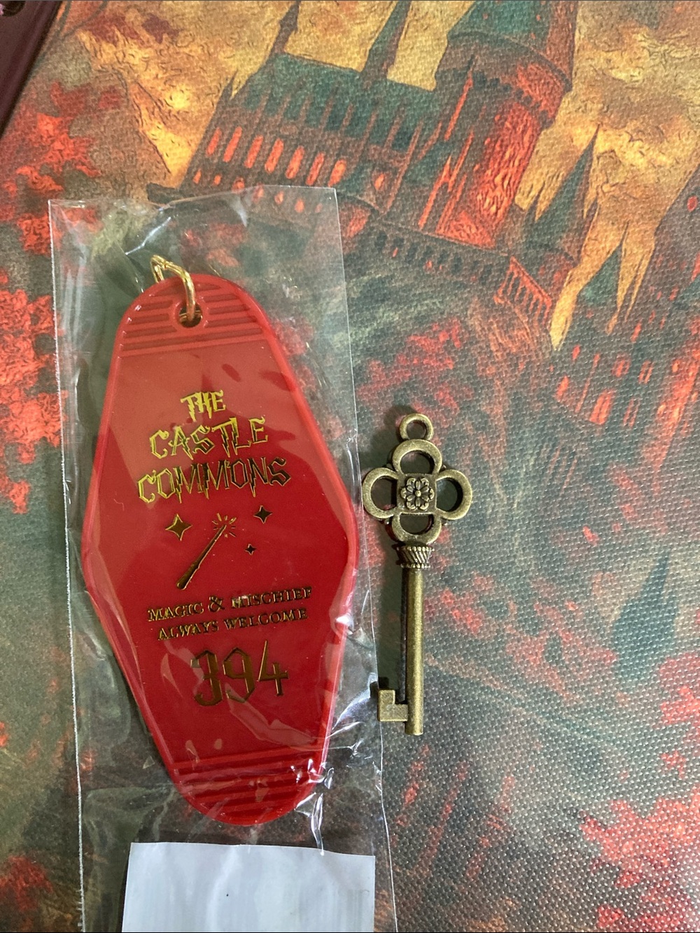 Hogwarts Castle Daily Grind Planner Cover — Red and Gold - Picture 2 of 5